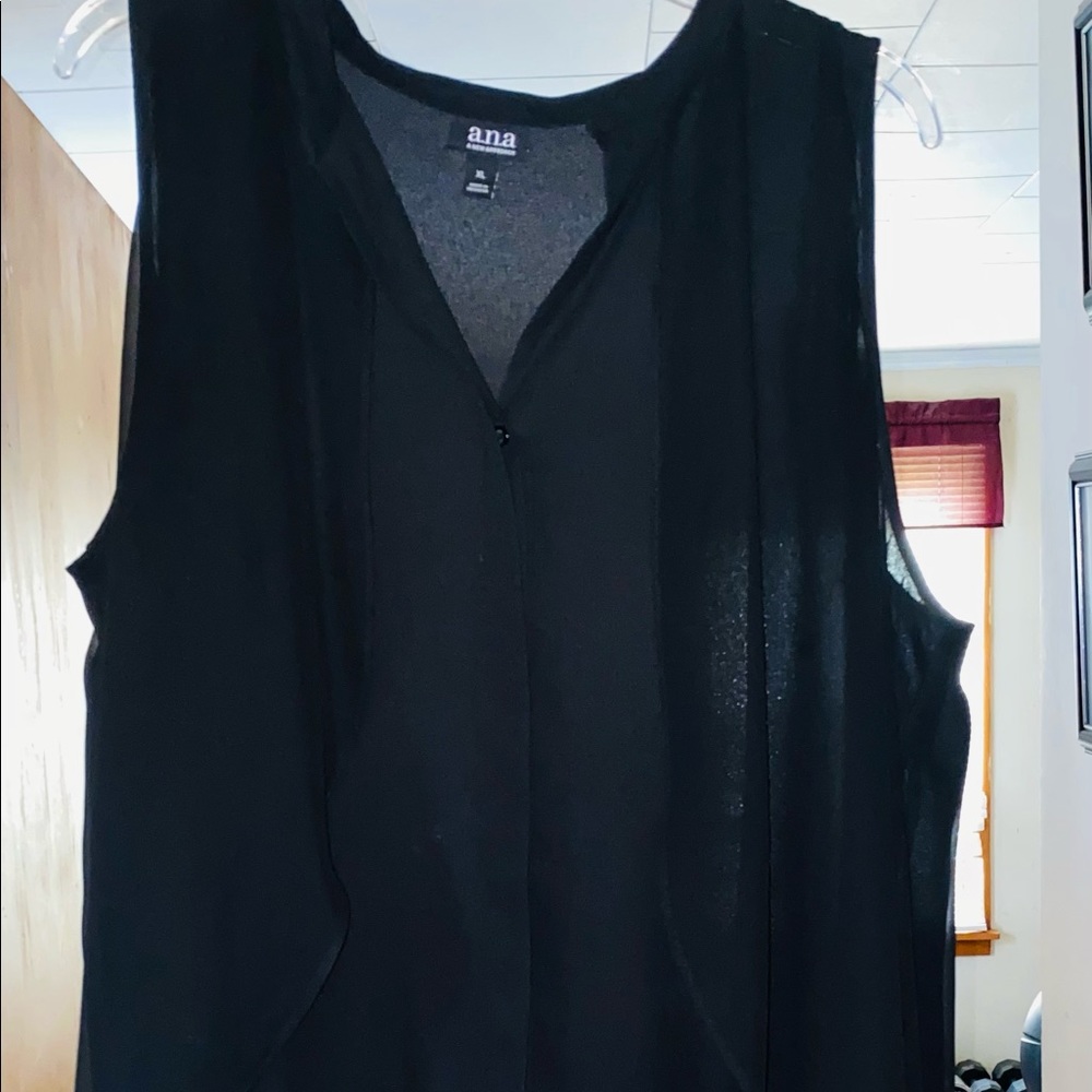 Black blouse/top